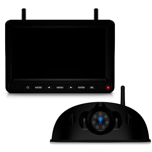Fookoo HD 1080P 7 In Wireless RV Backup Camera System DW7Y5