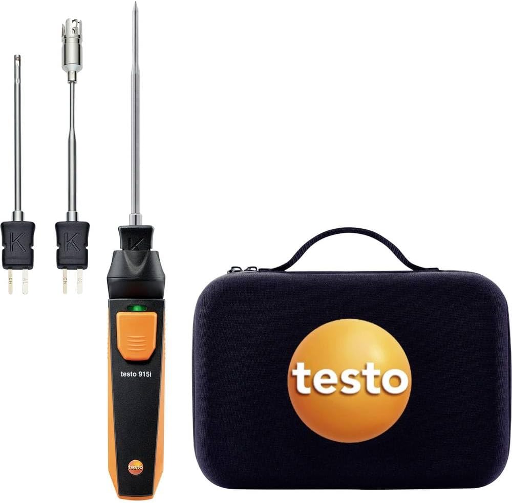 915i kit - Thermometer with 3 x temperature probes (TC Type K)