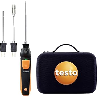 Testo 915i kit - Thermometer with 3 x Temperature Probes TC Type K