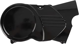 Aramox Left Side Stator Cover, Aluminum Alloy Left Engine Stator Cover Guard for 50cc 70cc 90cc 110cc 125cc Chinese Dirt Pit Bike