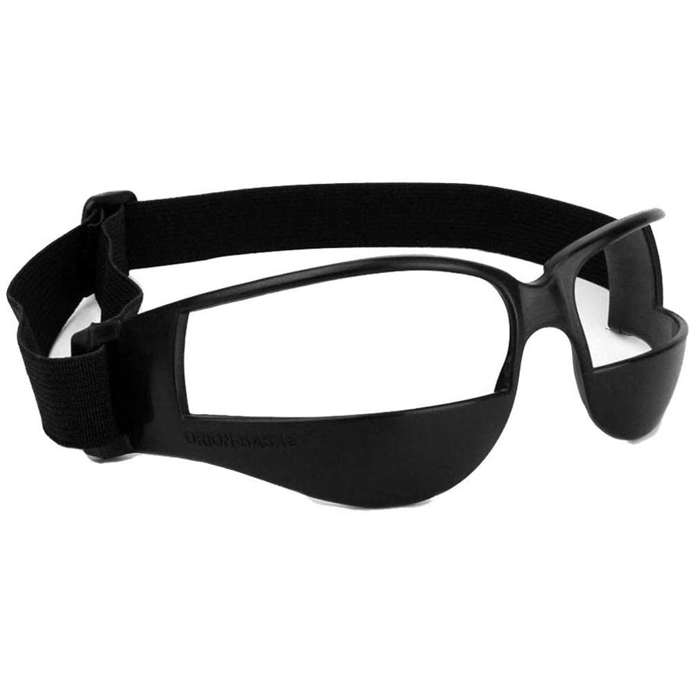 POFET 2 pcs Lunettes de Basket-ball Sport Dribble Specs Lunettes Noir Lunettes de Sport Dribble Specs Basketball Training Aid pour Adolescents Enfants Cadeaux