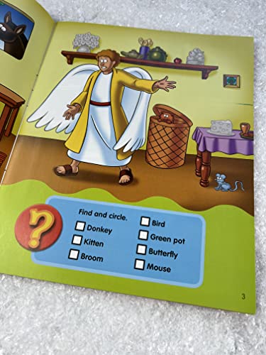 Image of The Beginner's Bible A Christmas Celebration Sticker and Activity Book