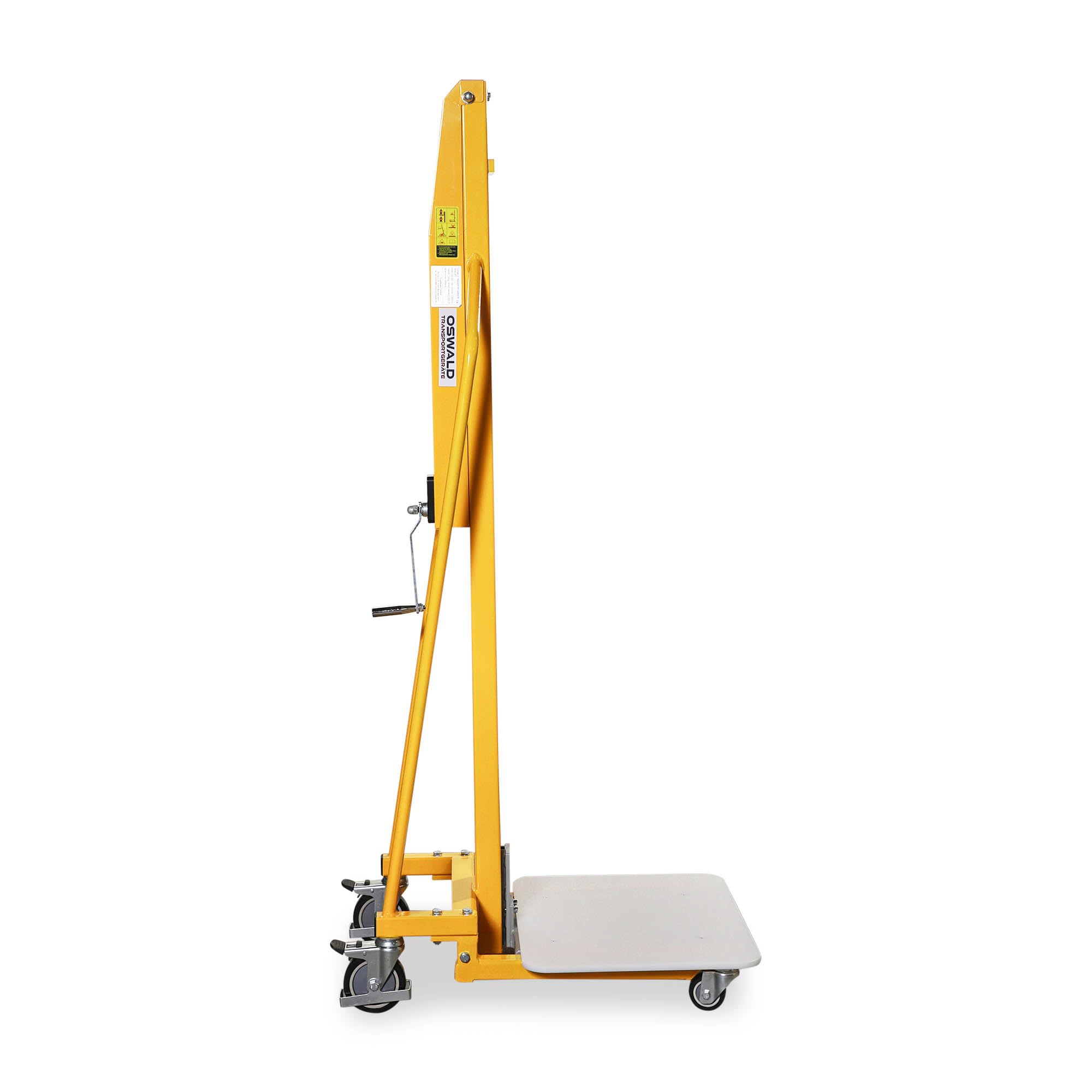 Ergonomischer Hubtisch Minilift mit Seilwinde 200 kg, 1.500 mm Hubhöhe