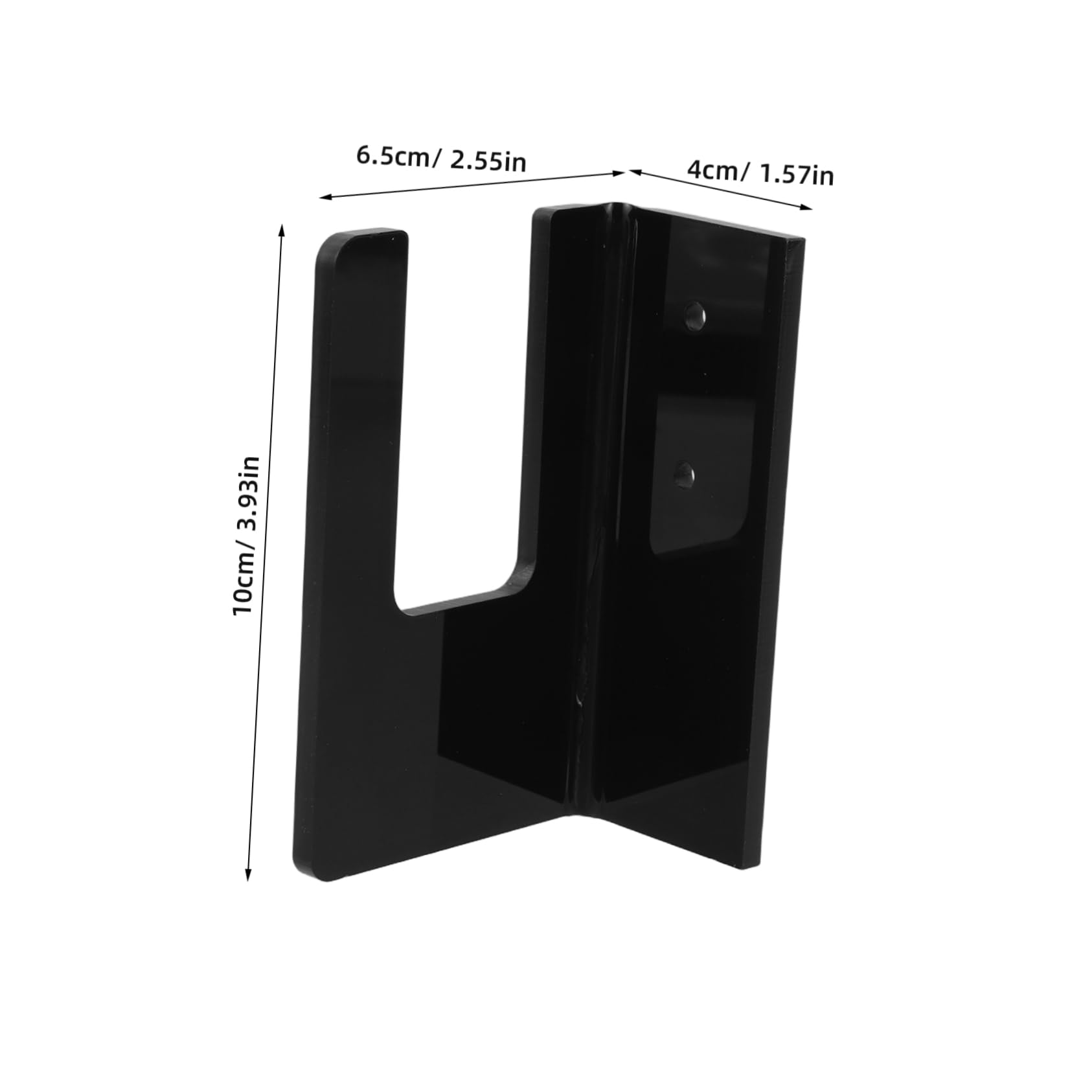 Abaodam Space-Saving Skateboard Wall Hangers Acrylic Snowboard Mount Wall-Mounted Rack Display Stand for Boards