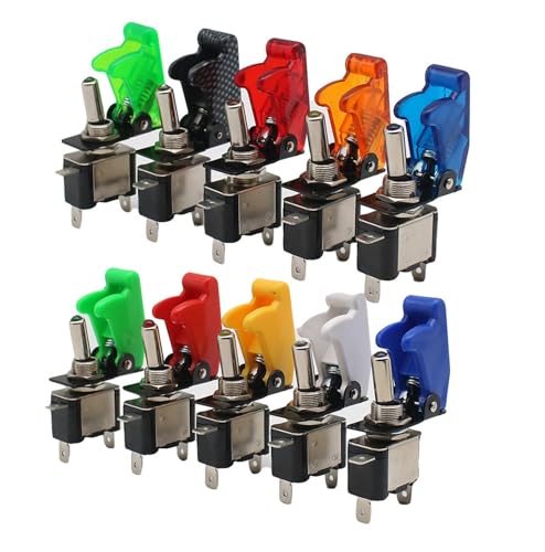 Interrupteur à bascule LED haute performance 12V pour tableau de bord
