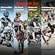 Scoyco Knieprotektoren Motorrad, CE-Schutzstufe 1 Knie und Ellenbogenschützer Erwachsene für Motocross E-Bike Skateboarden TPU Schale Protektoren