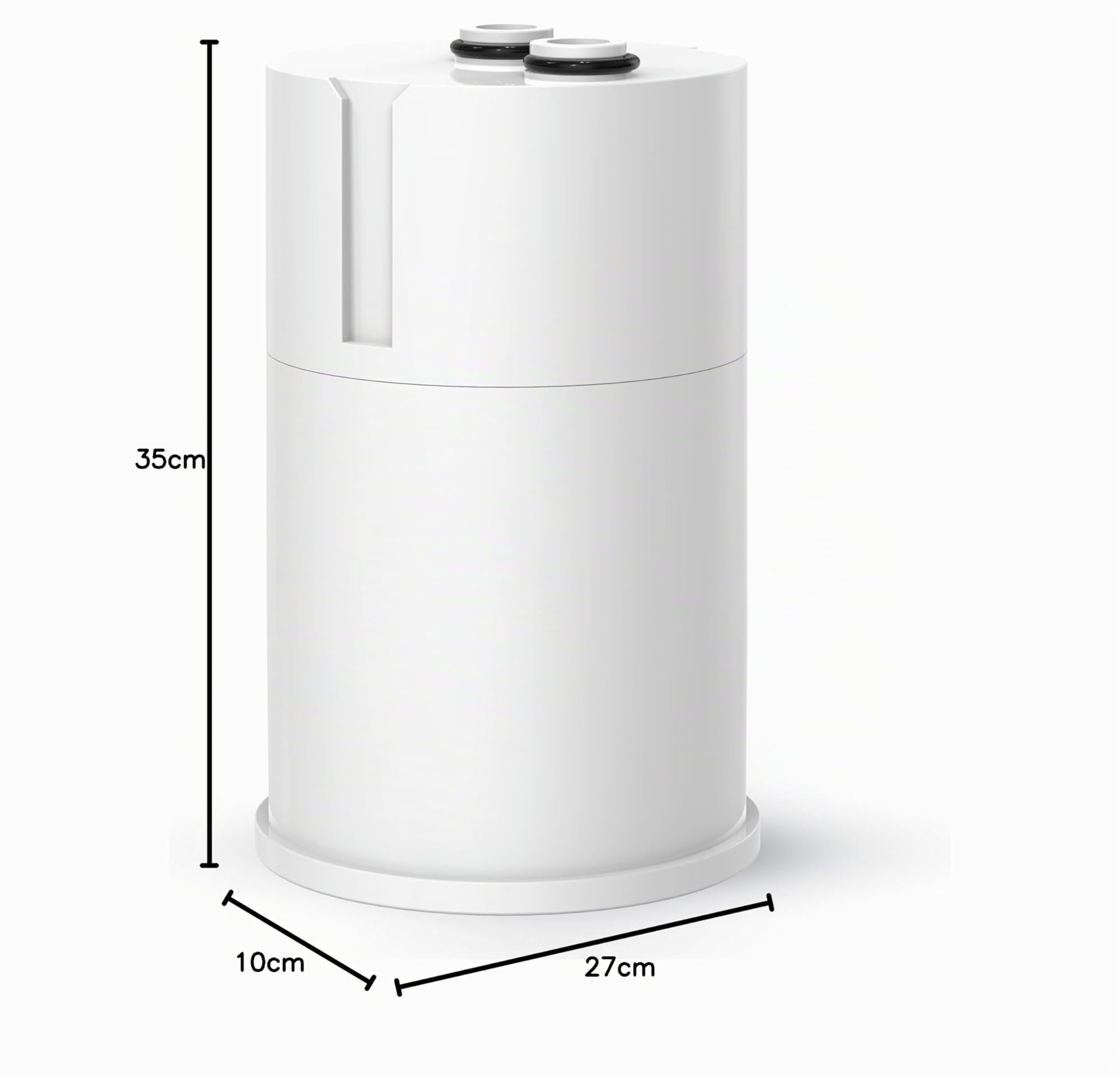 iSpring FDFGB1 Cartuccia di Ricambio per Filtro dell'Acqua del Rubinetto DFGB1S/DFGB1W, Sostituzione del Carbone Attivo, Riduce Cloro, Odori e Cattivo Gusto