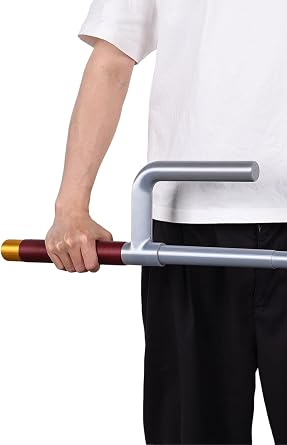 Smoker Cosplay Weapon Jitte Smoker Costume Accessories Marine Vice-admiral Jitte Adults Halloween Outfits Props