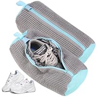 Sacchetti Lavatrice Per Scarpe - 2 Pezzi Con Cerniera, Lavaggio Sicuro - Foto 3