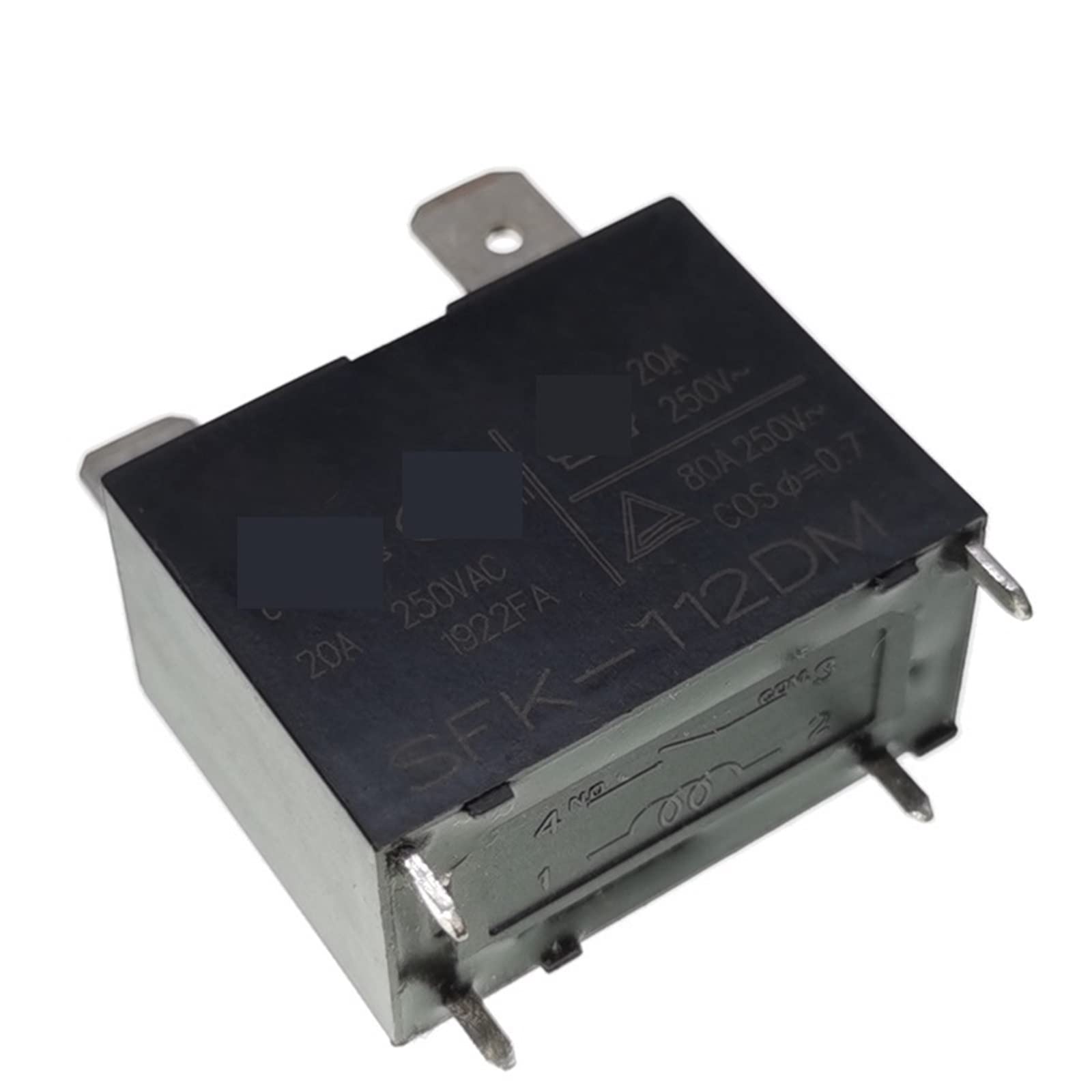 QEFHSVVZE 5Pcs Relay SFK-112DM SFK-11 SFK112DM 12V 20A 250VAC