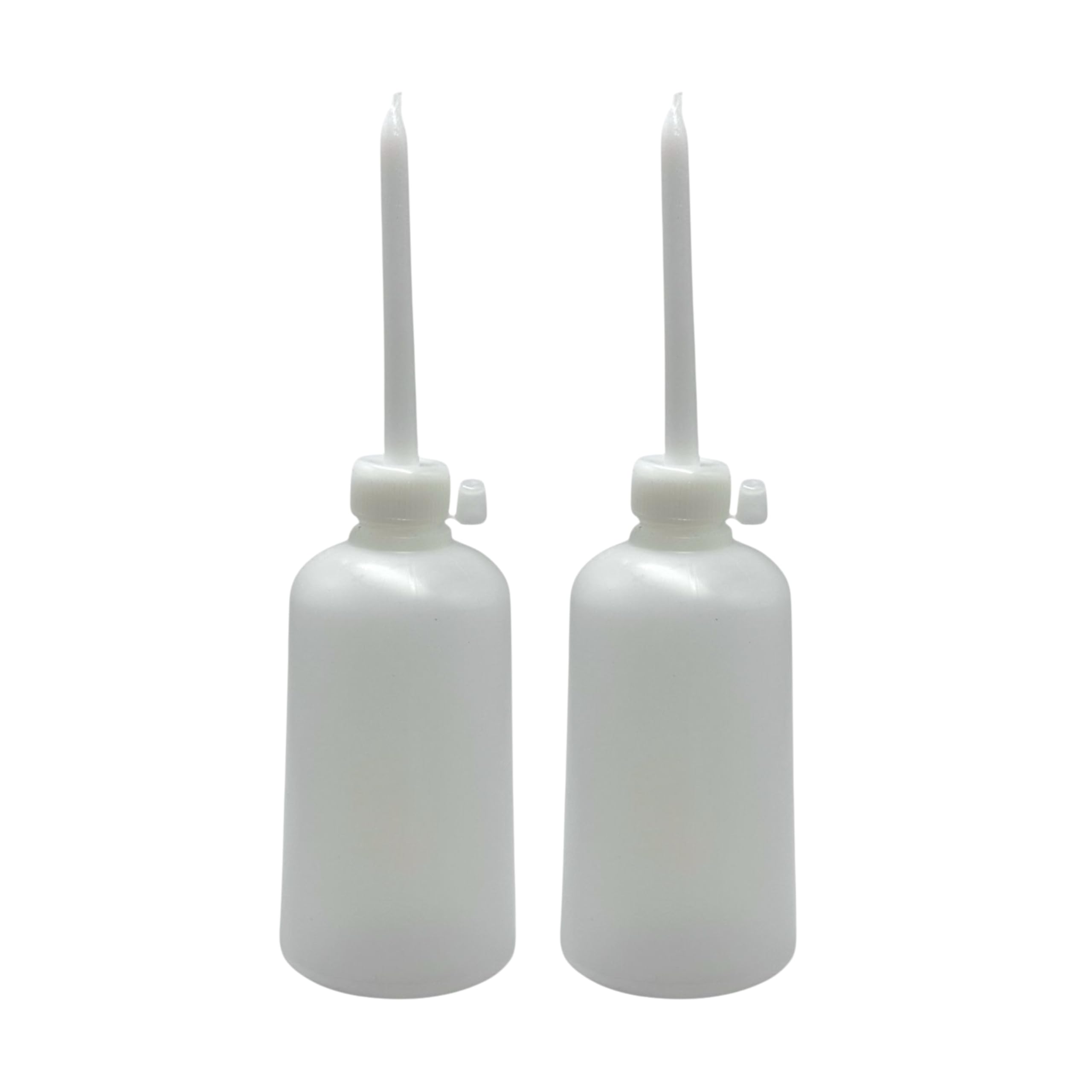 ZENITH 100ml 2 pieces set Pack of Two Plastic Empty Squeeze Bottle with Nozzle Dispenser Disposable for Loading and Dispensing Oil Fluids, Liquids .White-image-17
