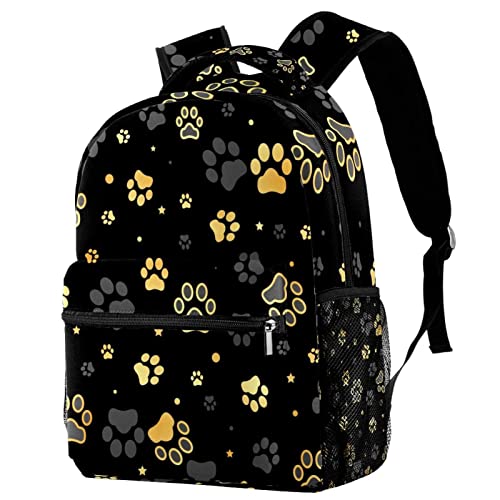 Sac à dos outdoor daypack avec motif patte de chien et étoiles