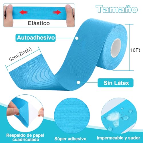 Fitness, Sports cinta kinestesica Marca Risom (2)