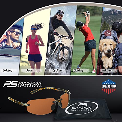 Image of proSPORT Blue Light Reducing High Definition HD Lens Sunglass TR90 Sport Frame Men Women