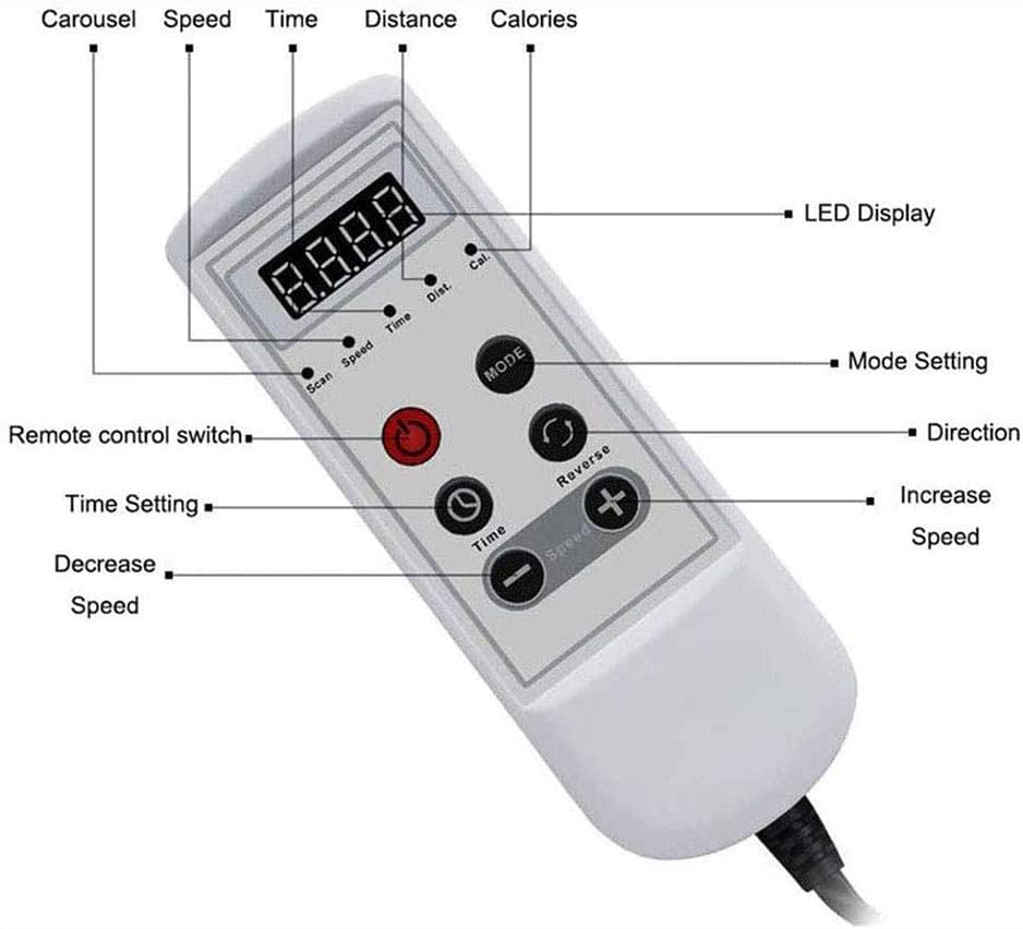 UMJIGF Motorized Electric Pedal Exerciser, Fitness Exercise Bike for Hand, Arm, Knee & Leg, Mini Cycling Equipment,White-Cotton Bracket