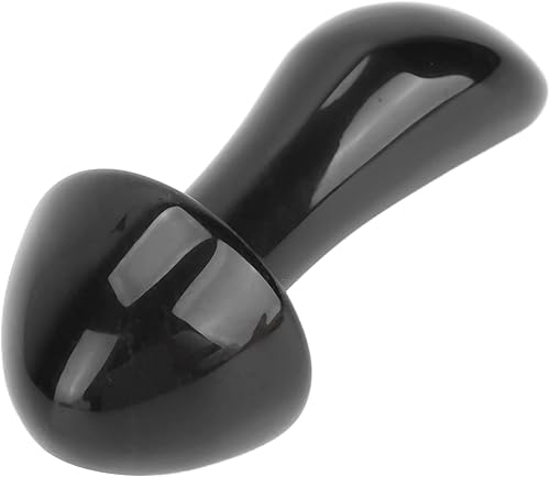 Miniatura 5 de Yinhing Piedras de masaje con forma de hongo de piedra caliente, herramienta Guasha, tabla Gua Sha para cuerpo, cara, spa, meditación relajante