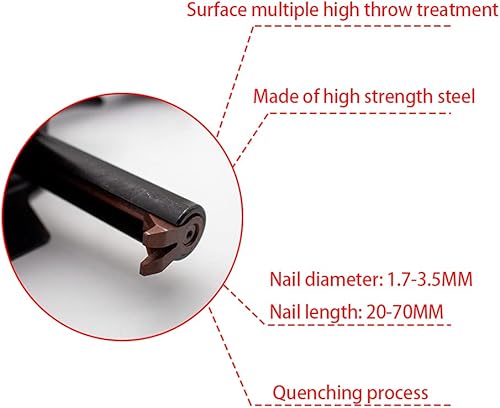 Miniatura 7 de Extractor neumático del clavo del tablón de madera el 1.7-3.5MM removedor del clavo del aire 0.45-0.75Mpa