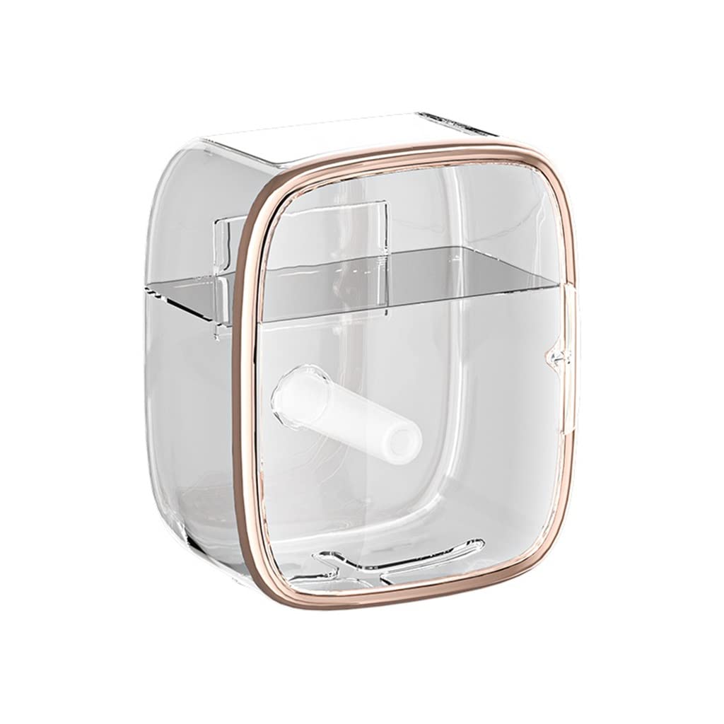 NEECS Washbone Storage Box Scaffale per fazzoletti USA e Getta a Parete Scaffale per fazzoletti di Carta igienica Senza Fori (Colore : D, Dimensioni : 25.8 * 21.5 * 13.4CM)
