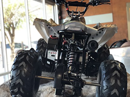 Coleman Powersports Four Wheeler Quad ATV | 125cc, Camo | AT125-B model