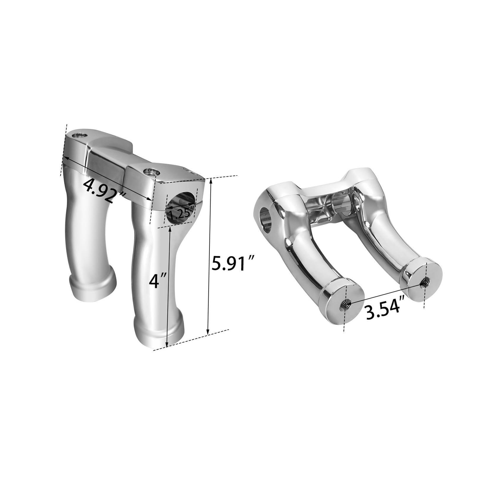 Amazon | ハンドルバーライザー ハーレーソフテイル