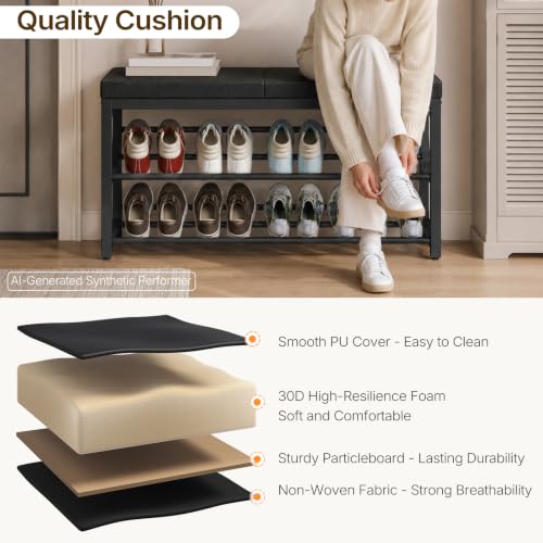 Shoe-Bench-with-Cushion-Entryway-Bench-with-Shoe-Storage-HX09BB-Shoe-Rack-Bench-with-PU-Leather-Cushion-Slanted-Shoe-Rack-with-Bench-Shoe-Storage-Bench-for-Entryway