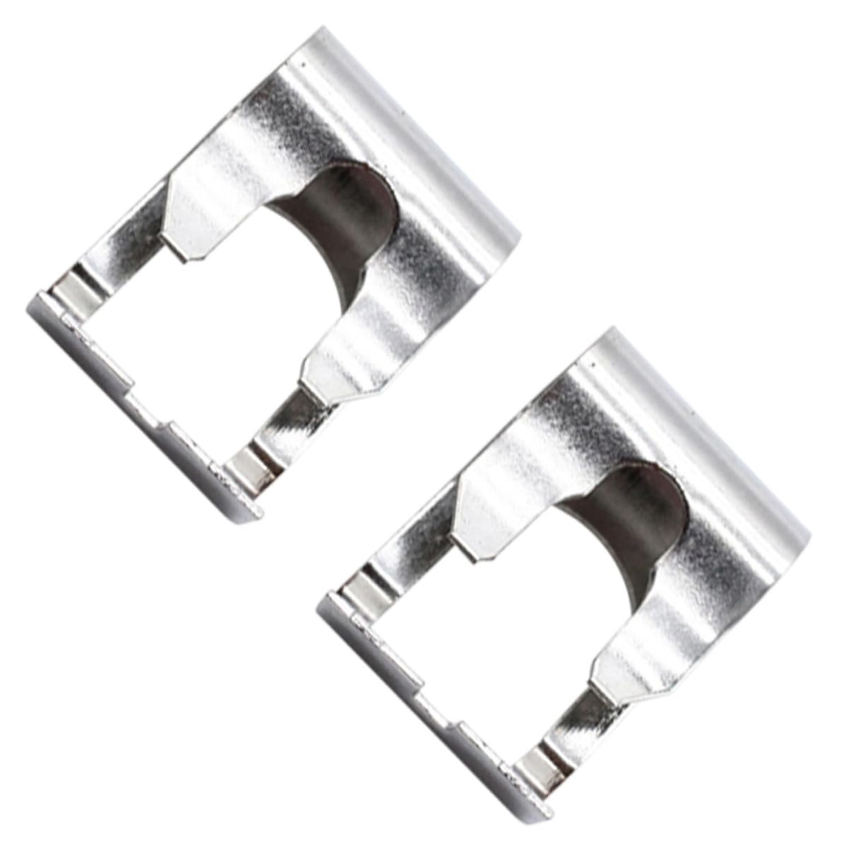 Unomor 2Pc Car Wiper Clip Sturdy Wiper Accessory for Quick Windshield Wiper Repair Easy Installation Durable Design Lightweight Convenient for Wiper Maintenance