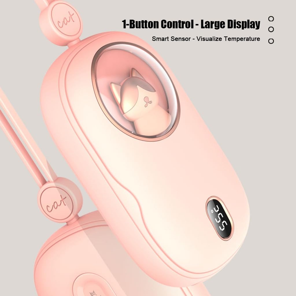 Scaldabagni ricaricabili - riscaldamento lungo 8Hrs riscaldatore ricaricabile, tasca portatile elettrico scaldamani uso come regalo di compleanno di Natale