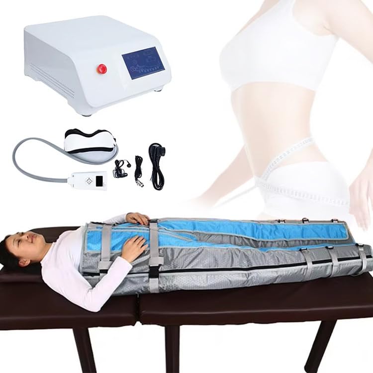 16 Airbag Masaje Desintoxicante Presión Aire Masajeador Compresión Aire Masajeador Circulacion Electrico Presoterapia Para Casa Máquina Drenaje Linfático