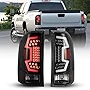Nixon Offroad LED Tail Light Assembly for 2007-2014 Chevy Silverado, 3D Sequential Turn Signal Rear DRL Light, LH & RH Taillights, Tail Lamp Multi-Function Backup Reverse Brake Lights
