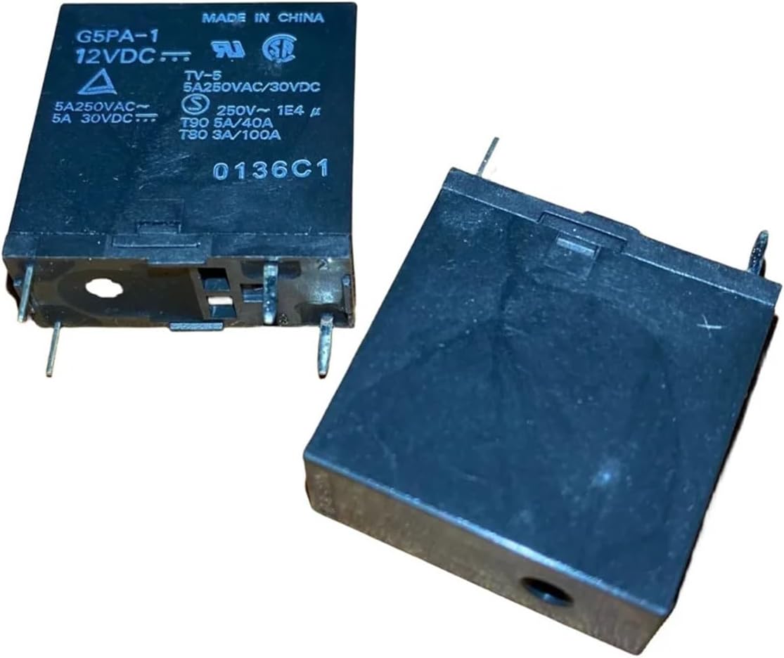 5PCS G5PA-1 9VDC 4PIN RELAY 5A 250VAC LLBOGRGGN