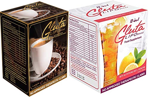 GlutaLipo Juice & Coffee Bundle (10 Sachets Coffee & 10 Sachets Juice)