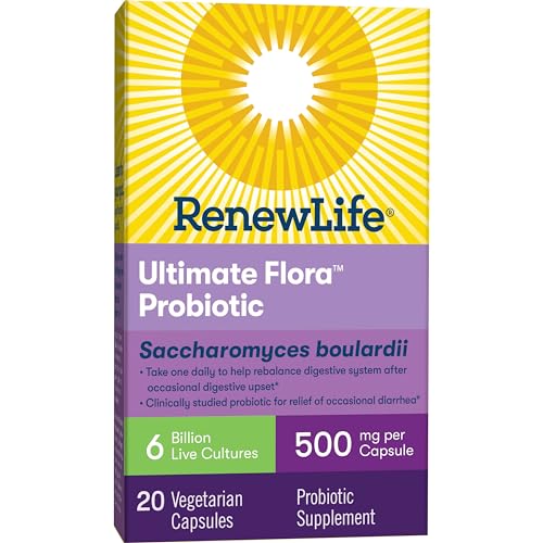 Renew Life Ultimate Flora Saccharomyces Boulardii Capsules
