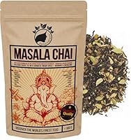 NanaNatura’s MASALA CHAI TEE 100g | perfekt für Chaitee, Chai-Latte mit Milch oder Iced Chai | 100% natürlich | köstlicher Schwarztee mit aromatischen indischen Gewürzen | wärmend & energetisierend