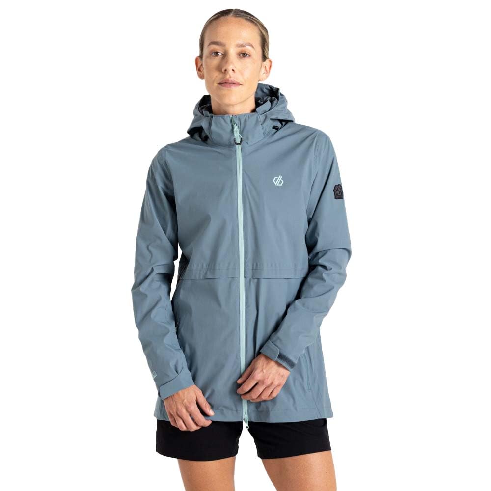 Dare2B Womens Switch Up Ii Waterproof Jacket, Grey, 16 EU
