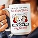 Personalized Of All The Weird Things I've Found Online White Ceramic Mug Gift for Couple for Boyfriend Girlfriend for Him Her for Partner on Valentine's Day Funny Coffee Mug for Your Lover