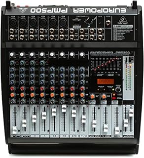 Behringer Europower PMP500 12-Channel 500W Powered Mixer