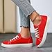 Imagen de 2026 Zapatos casuales para mujer Zapatos de moda unisex con cordones Lona Cómodos Planos Transpirables Zapatos de Diario para Mujer Hombre