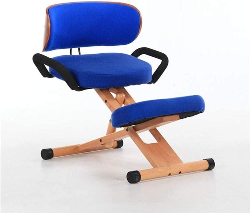 Sillón Las sillas de Altura Ajustable ergonómico Rodillas Home Office Ortopédica Postura Silla Taburete