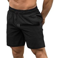 COOFANDY Mens Athletic Shorts 7 Inch Quick Dry Stretch Lightweight Gym Workout Shorts with Pockets