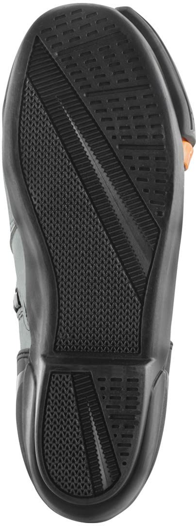 Bogotto Cartagena Stivali da moto traforati, grigio/nero/arancione, 38