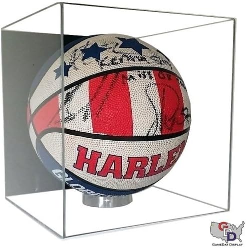 Generic Basketball Display Case Full Size Acrylic Wall Mount UV Protecting