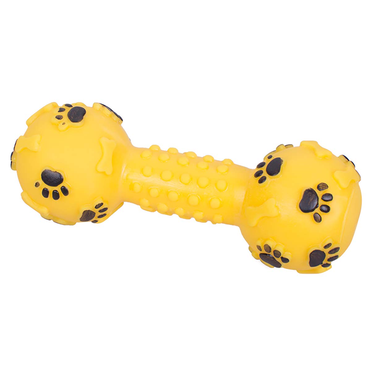 YOUSTYLO - YOU ARE PRIORITY Pet Chew Toys for Puppies, Dogs with Sound 100% Natural Rubber Food Grade Quality | Spike Dumbbell Squeaky Noise Toys for Pet Dog (Random, Pack of 2) (B08JQPK5M9) Amazon Price History, Amazon Price Tracker