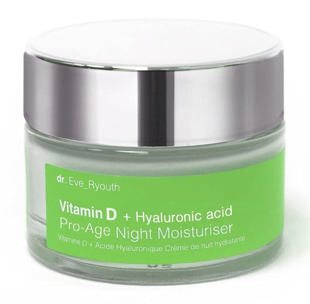 dr.Eve_Ryouth | VITAMIN D + HYALURONIC ACID | Pro-Age NIGHT Moisturiser 50ml