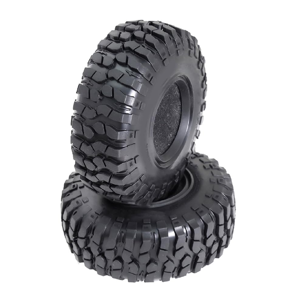 4PCS 1.9 "Pneu d'escalade Universel 106mm Pneu de Terrain Rocheux avec Doublure Interne pour Crawler Rc 1/10