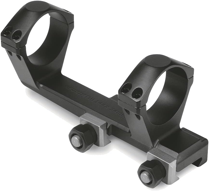 Nightforce X-Treme Duty Ultralite Unimount Lightweight Picatinny Style Scope Mount with 34mm 4-Screw Rings, Height - 1.44", 20 MOA