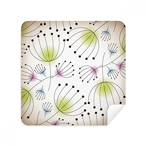 Chiffon de nettoyage pissenlit en suède pour lunettes et écran de téléphone 2pcs