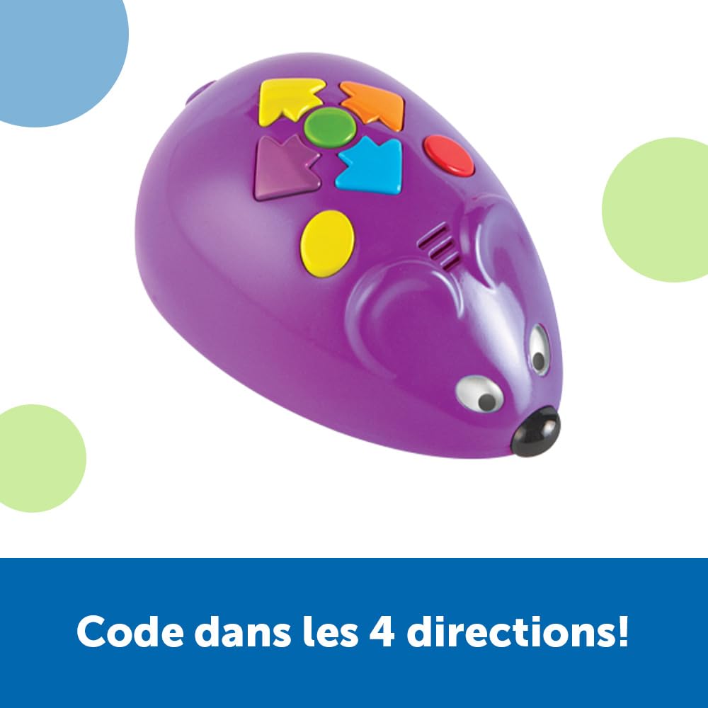 Learning Resources Set di attività Ricaricabile Code & Go Topo Robot, Giocattoli Learning Resources Set di attività Ricaricabile Code & Go Topo Robot, Giocattoli