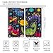 Kids Dino Outer Space Curtains, Cute Cartoon Dinosaur Starry Star Curtains for Boys Girls Bedroom Living Study Baby Room, Rod Pocket Window Drapes Set 2 Panels, 42x45 Inches, Style-1