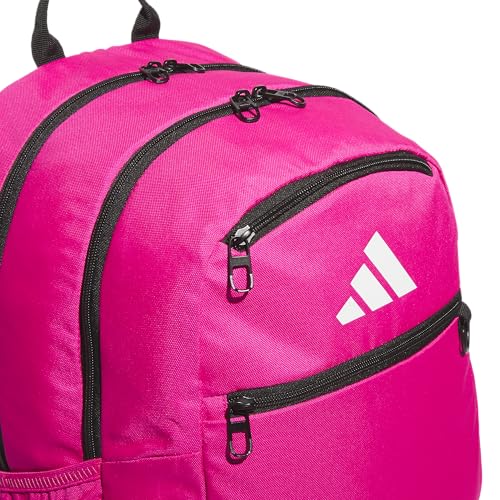 Image of adidas Striker 3 Team Sports Backpack - Daypack for Sports Gym Travel, 36L, Shock Pink, OSFA