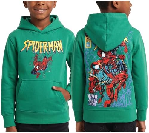 Marvel Spider-Man Boys Sweatshirts Superhero Spidey Comics Pullover Hoodie image 4